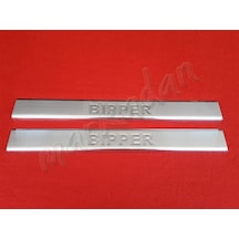 Markadan Peugeot Bipper Krom Kapı Eşiği 2008 Sonrası 2 Parça  Pasl