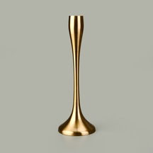 Golden Star Şamdan - Sarı - 17 Cm Çok Renkli