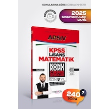 Kpss Lisans Matematik Son 8 Yıl Konu Konu Çıkmış Sorular Tamamı Çözümlü