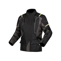 Ls2 Narvık Mont Gri-siyah-neon Sarı