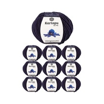 10 Adet Amigurumi El Örgü İpi 50gr 630 Çok Renkli