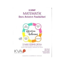 8.Sınıf Matematik Ders Anlatım Fasikülleri- KVA Yayınları