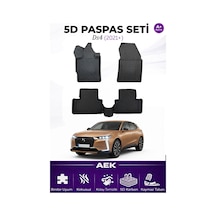 Ds4 2021+ Araca Özel Havuzlu "karbon" Paspas Takımı