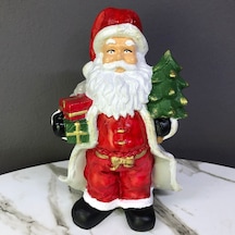 Hediyeli Çam Ağaçlı Noel Baba Biblo Hs497-1