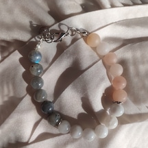 Sun Jewelry And Natural Ay Taşı Güneş Taşı Labradorit Bileklik