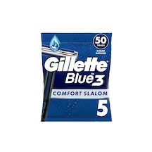 Gillette Blue 3 Comfort Slalom Kullan At Tıraş Bıçağı 5 Adet