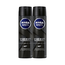 Nivea Men Deep Dimension Erkek Sprey Deodorant 2 x 150 ML