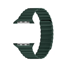 Apple Uyumlu  Watch 38 MM Deri Loop Kordon 38 MM Kayış Seri 1-2-3