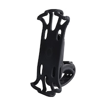 Symbee Bisiklet Telefon Tutucu, Silikon Malzeme, Evrensel Uyum, 360 Derece Dönebilen, Kol Saati Montajlı, Sağlam Ve Çarpıtmaya Dayanıklı Siyah Siyah