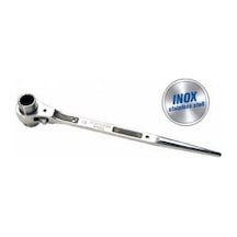 Glory Kazıklı Lokma Cırcır Anahtar Paslanmaz Çelik 19x21 Mm