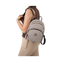 Kadın Silver Polo 1062-47403 Sılver Polo Sırt Çantası M191 Kahve Sarı-mat Kahve Çok renkli