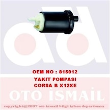 BOSCH 580314154 YAKIT POMPASI ASTRA F G VECTRA A CORSA A CORSA B