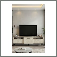 Bezos Mistral Tv Sehpası Suntalam Ekru 160x40 Cm Mmbz