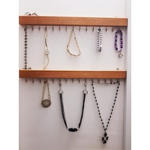 Bfdshop Ahşap Makyaj-Takı Organizer Standı 2Li Set