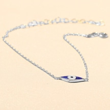 Eva Pırlanta Göz Efektli Bileklik 718524 Silver