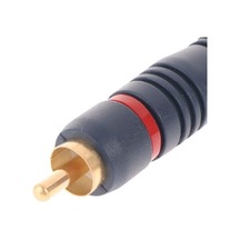 1 Rca Erkek 2 Rca Dişi 25 Cm Anfi Y Kablo, Siyah