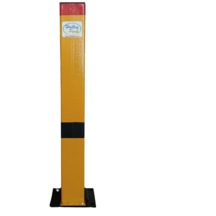 Otopark Direği-üsten Kiltli Kızaklı Demir Direk-6mm -70x70cm
