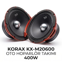 Korax Kx-m20600 Oto Hoparlör Takımı 2 Adet