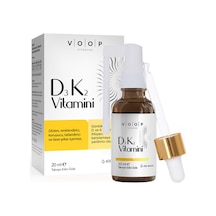 2 Adet Voop Vitamin D3k2 Sprey - Damla 20 Ml