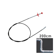 200cm Yaylı - Kıskaç Lavabo - Gider Vb.temizleme - Çok Amaçlı Çubuk 5477 1000'li Set