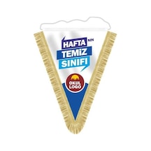 Haftanın Temiz Sınıfı Püsküllü Flama 25x35 cm