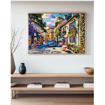 Puzzle 1500 Parça Akdeniz Sokakları Manzaralı