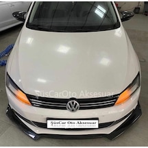 Golf 7 Esnek 3 Parça Abs Lip Piano Black Flaplı Kanatlı