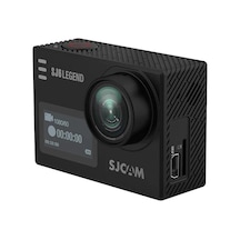 Sjcam Sj6 Legend Wifi 4k Uhd 16mp 166 2 Dokunmatik Geniş Ekran Sanal Jiroskop Sabitleme 1000mah Geniş Batarya 240 Fps Ağır Çekim 30 Metre Su Geçirmez Kılıflı Aksiyon Kamerası Siyah