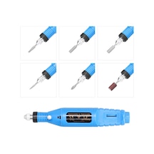 Hallow E20337NBL Tırnak USB Güç Kaynakları El Mini Elektrikli Öğütücü