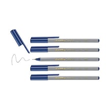 Edding 55 Fineliner - Çelik Mavisi - 10 Kalem - 0,3 Mm Uç