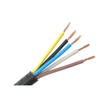 Seval H05vv-f 5x6 ,kesit 6mm² 5-damar/çok Telli 1mt Ttr Kablo