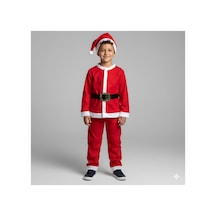 Bebek Ve Çocuk Yeni Yıl Noel Baba Kostüm Yılbaşı Kostüm Kırmızı