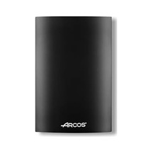 Arcos Tacos - 20 Cm'ye Kadar Bıçaklar İçin Evrensel Bıçak Bloğu - Termoplastik Kauçuktan Üretilmiştir 220 X 160 X 65 Mm - Siyah -