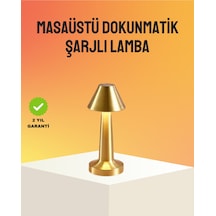 Modern Metal Masa Lambası 3 Işık Renkli Kademesiz Parlaklık Ayarlı Diğer