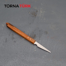 Kuyumculuk Ahşap Saplı Üçgen Spatül Metalik