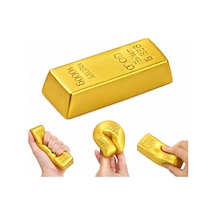 Külçe Altın Oyuncak Squish Sukuşi Yumuşak Sıkılabilir Squishy - 1 Adet