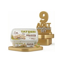Tatşen Helva Fıstıklı 9x350 Gr