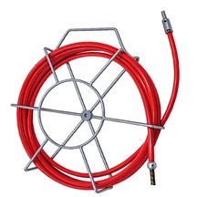 Matkap İçin Esnek Şaftlı Mini Jetflex Yeni Nesil Tıkalı Kanal Gider Açma Seti 10 Metre Zincir Başlıklı