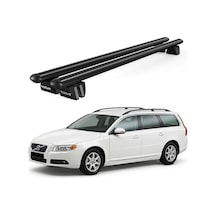 Pençe Volvo V70 Ara Atkı 2007-2016 Uyumlu Siyah Ara Atkı Port Bagaj Tavan Barı