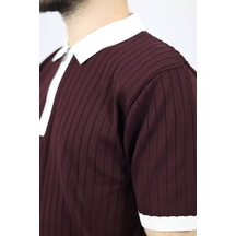 Bordo - Beyaz