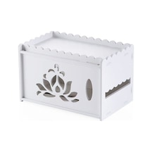 Doku Kutusu-içi Boş Ahşap Plastik Su Geçirmez Doku Kutusu Banyo Wc Punch Ücretsiz Kağıt Havlu Tutucu Kutusu Duvar Tuvalet Kağıdı Asılı Tepsi Rafı