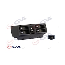 Gva 8029019-99 Cam Açma Anahtarı Kumanda Grubu Ön Sol Fiat Linea 2009 Ve Sonrası Çerçeveli 8 Fişli 735442332