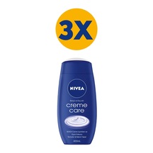 Nivea Creme Care Banyo ve Duş Jeli 3 x 400 ML