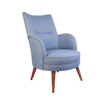 Victoria Tekli Koltuk Indigo Mavi