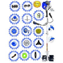 Prowackers German Wronıx-845 Pro Yan Tip Tırpan+ Akrobat Çapalama + Toprak Eşeleme 15 Parça Efsane Set