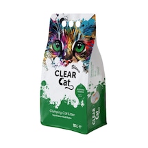 Clear Cat Blanco Aloe Vera Kokulu Topaklaşan Bentonit Kedi Kumu 10 L