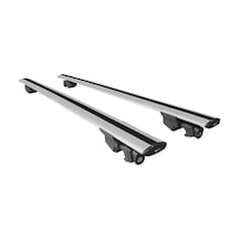 Mercedes E Class W211 Sw 2002-2009 Arası İle Uyumlu Hook Model Anahtar Kilitli Ara Atkı Tavan Barı Gri