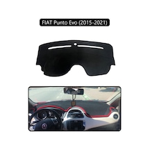 Fıat Punto Evo 2015-2021 Modellerine Uyguntorpido Koruma Halısı Siyah Kenar