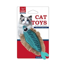 Nunbell Kedi Oyuncagı Turkuaz Balık