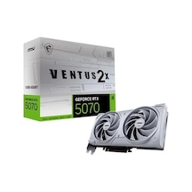 Msı 12gb Rtx5070 Ventus 2x Oc Whıte Gddr7 192bit Hdmı-dp Pcıe 5.0 Msı 12gb Rtx5070 Ventus 2x Oc Whıte Gddr7 192bit Hdmı-dp Pcıe 5.0